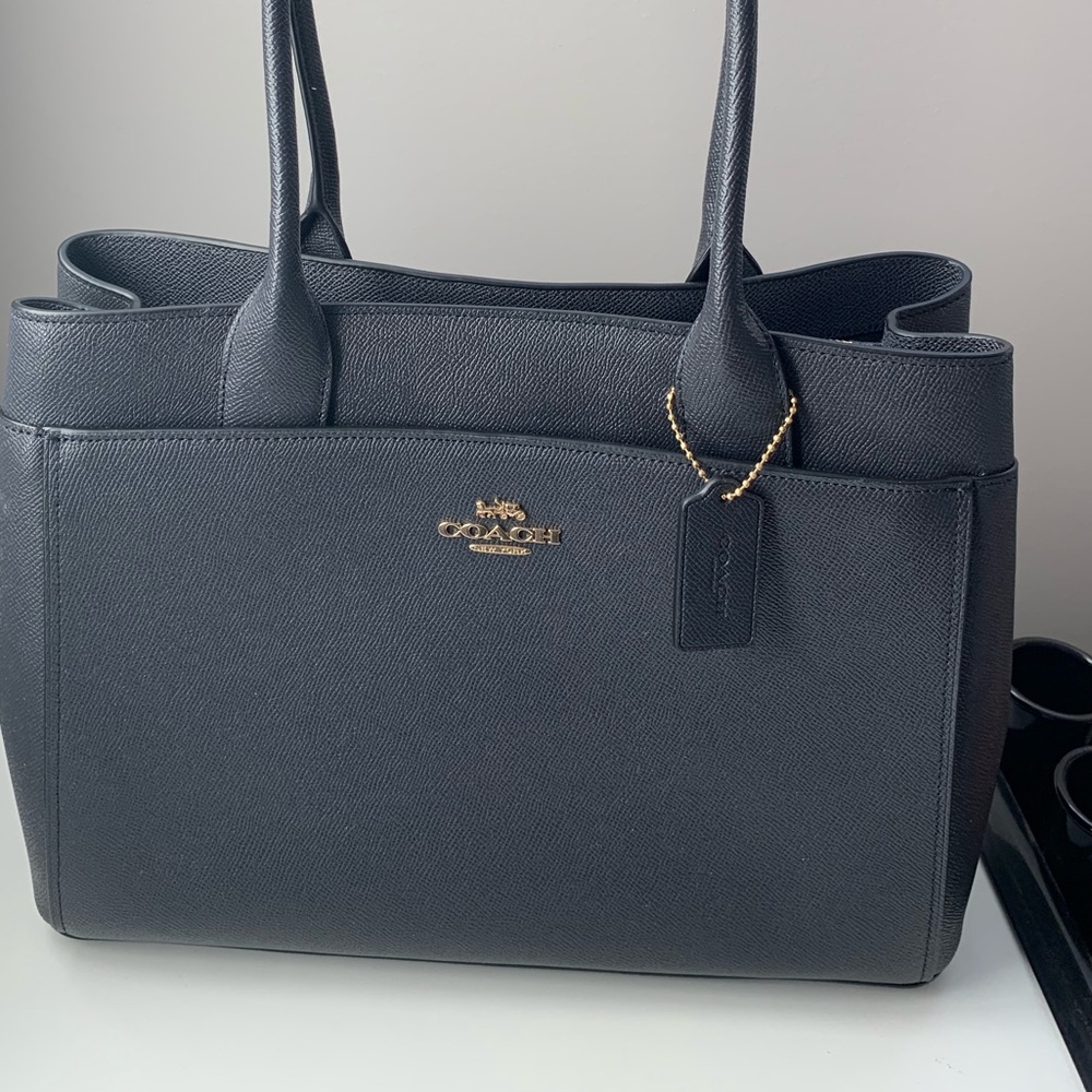 Coach carryall w/ free card case!